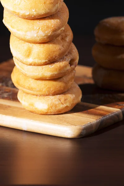 Group of cinnamon donuts  — Fotografia de Stock